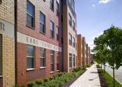 Thumbnail 2 of 6 - Apartment building walkway-Legacy Apartments, Pittsburgh, PA 15219
