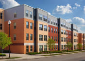 Thumbnail 3 of 6 - Street view of apartment building-Legacy Apartments, Pittsburgh, PA 15219
