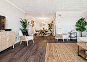 Thumbnail 1 of 92 - Beautiful living room at Esplanade at City Park, New Orleans, LA, 70119