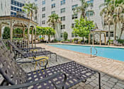 Thumbnail 84 of 92 - Lounge chairs at Esplanade at City Park, New Orleans, LA, 70119