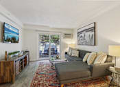 Thumbnail 2 of 70 - Living Area With Balcony at Heritage at the River, Manchester, 03102