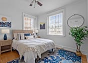 Thumbnail 4 of 34 - Bedroom With Ceiling Fan at The Collection of Historic Richmond, Virginia, 23220