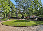 Thumbnail 37 of 58 - A park with a green lawn at Canopy Glen, Norcross