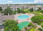 Thumbnail 39 of 45 - Aerial Pool View at Heritage at Stone Mountain, Northglenn, 80233