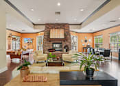 Thumbnail 20 of 45 - Resident Lounge With TV at Heritage at Stone Mountain, Northglenn, 80233