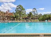 Thumbnail 23 of 43 - Swimming pool with a 5 ft marking at Whisper Lake Apartments, Winter Park