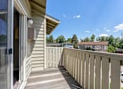 Thumbnail 7 of 37 - Deck with a view of the neighborhood  at Union Heights Apartments, Colorado Springs, CO