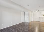 Thumbnail 25 of 57 - A room with a wooden floor and white walls.at Creve Coeur, Creve Coeur, MO