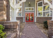 Thumbnail 30 of 43 - Front entrance at University Ridge Apartments, Durham, NC, 27707