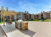 Thumbnail 15 of 16 - BBQ Area at The Glen Apartments, Lewisville, 75067