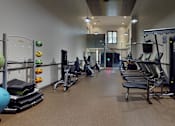 Thumbnail 26 of 34 - Fitness Center With Modern Equipment at Heritage at Waters Landing, Germantown, 20874
