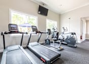 Thumbnail 103 of 117 - two treadmills and two ellipticals in the exercise room at Heritage Bay, Florida, 34957