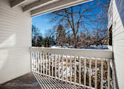 Thumbnail 6 of 50 - View of the snow from the porch   at Governor's Park, Fort Collins, 80525