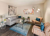 Thumbnail 2 of 22 - Modern Living Room at 2900 Lux Apartment Homes, Las Vegas, 89102