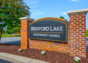 Thumbnail 11 of 17 - Entrance Signage at Bridford Lake Apartments, Greensboro, 27407