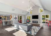 Thumbnail 13 of 26 - Expansive Clubhouse with Fireplace at Canopy Glen, Norcross