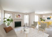 Thumbnail 21 of 64 - Large Living Room with Fireplace at Glen at Bogey Hills, St. Charles