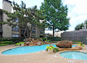Thumbnail 42 of 51 - Pool and Jacuzzi at The Glen at Highpoint, Dallas, Texas
