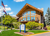 Thumbnail 13 of 40 - Leasing Office Building Exterior at Glen at Lakewood, Colorado