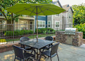 Thumbnail 31 of 34 - Outdoor Grill With Intimate Seating Area at Heritage at Waters Landing, Germantown, Maryland