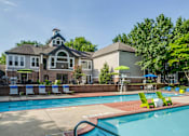 Thumbnail 29 of 34 - Swimming Pool With Relaxing Sundecks at Heritage at Waters Landing, Germantown, 20874