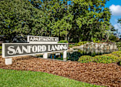 Thumbnail 22 of 22 - Property Entrance Sign at Sanford Landing Apartments, Sanford, FL