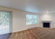 Thumbnail 11 of 41 - Living room full area at North Creek Apartments, Washington, 98208