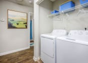 Thumbnail 7 of 23 - In Home Full Size Washer And Dryer at The Pointe at Irving Park, Greensboro, NC, 27408