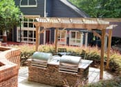 Thumbnail 20 of 23 - Community Grill Station at The Pointe at Irving Park, North Carolina