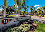 Thumbnail 35 of 41 - Entrance Signage at University Park Apartments, Florida, 32817