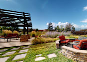 Thumbnail 32 of 35 - Outdoor Fire Pit at University Village Apartments, Colorado Springs, 80918