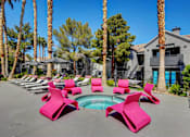 Thumbnail 17 of 29 - Outdoor Jacuzzi at Villa Serena, Henderson, 89014