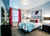 Thumbnail 10 of 29 - Carpeted Bedroom at Villa Serena, Henderson, NV, 89014