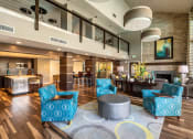 Thumbnail 7 of 17 - Clubhouse Lobby at Whisper Lake Apartments, Winter Park, Florida