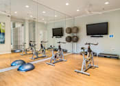 Thumbnail 24 of 36 - Stationary Bikes And Training Space at Wynfield Trace, Peachtree Corners, 30092