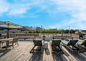 Thumbnail 40 of 65 - Roof top deck lounge area at The View at Old City, Philadelphia