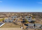 Thumbnail 7 of 39 - a aerial view of several houses in a neighborhood at Emerald Greens, Oklahoma, 73072