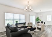 Thumbnail 16 of 20 - Living room area at The Willows, O'Fallon, MO, 63367