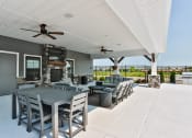 Thumbnail 11 of 20 - Outdoor Grilling Area at The Willows, O'Fallon, MO, 63367