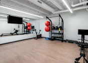 Thumbnail 9 of 39 - fitness center/multipurpose room at Steelcote Square, St. Louis, MO, 63103