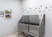 Thumbnail 20 of 28 - Hibernia pet spa with large pet grooming station at Hibernia Apartments, St Louis