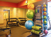 Thumbnail 13 of 17 - Fitness Center at The Laurel Apartments, Saint Louis, Missouri