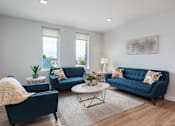 Thumbnail 21 of 39 - living ro at Steelcote Square, St. Louis