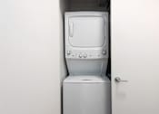 Thumbnail 24 of 39 - laundry with stackable wash at Steelcote Square, St. Louis, MO, 63103