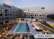 Thumbnail 1 of 21 - a rendering of the pool deck at the westin peachtree plaza in atlanta  at Expo at Forest Park, St. Louis, MO