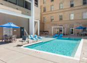 Thumbnail 15 of 17 - Pool at The Residences at Delmar DivINe, St Louis, MO, 63112