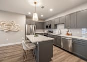 Thumbnail 18 of 66 - Island Kitchen at Preserve at Sycamore Creek, Missouri 65065