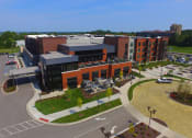 Thumbnail 1 of 29 - Drone View at Wildhorse Apartments, Chesterfield, Missouri