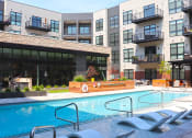 Thumbnail 10 of 29 - Pool View at Wildhorse Apartments, Chesterfield, 63017