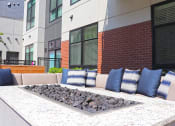 Thumbnail 15 of 29 - Firepit Lounge at Wildhorse Apartments, Chesterfield, 63017